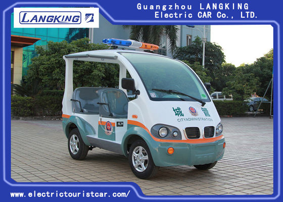 ประเทศจีน Moldel CA040 รถตำรวจรักษาความปลอดภัยตำรวจไฟฟ้ารถขับเคลื่อน 4 ล้อ ผู้ผลิต