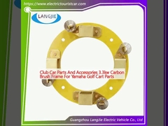 อะไหล่และอุปกรณ์เสริมรถคลับ 3.3kw กรอบแปรงคาร์บอนสําหรับ Yamaha Golf Cart ส่วน
