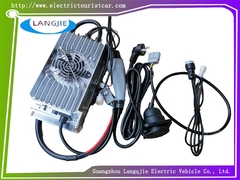 เครื่องชาร์จรถรถกอล์ฟ SMCZIP-4825A เครื่องชาร์จรถลาดตระเวน Marshell