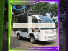 ประเภทของสินค้า สนามบิน แบตเตอรี่ขับขี่ 2 ที่นั่ง คันกระเป๋าเดินทางไฟฟ้า รถบรรทุกสินค้า สําหรับการส่งอาหาร