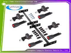 4 ที่นั่ง EZGO TXT ซิตเบิร์ตบัคเกตสําหรับรถกอล์ฟ 4 ล้อ