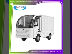 2 ผู้โดยสาร 48 วอล์ทรถกระเป๋าสตางค์ไฟฟ้าด้วยมอเตอร์ AC และกล่องสินค้า ความเร็วต่ํา