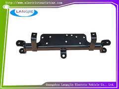 EZGO TXT คาร์ตกอล์ฟ สีดํา แอ็กซ์ด้านหน้า ส่วนประกอบกรอบเหล็ก