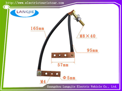 เครื่องยนต์ไฟฟ้า คาร์บอนบรช สายทองแดงถูกใช้สําหรับ EZGO กอล์ฟคาร์ทและส่วนประกอบของรถท่องเที่ยว