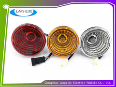 รถสี่ล้อไฟฟ้าชมวิว 11MM ไฟย้อนหลัง LVTONG ไฟท้ายรถอนามัย