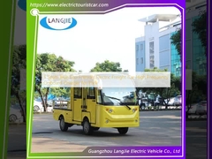 5 ที่นั่ง สีฟ้า สะอาดต่อสิ่งแวดล้อม รถบรรทุกสินค้าไฟฟ้า ความถี่สูง