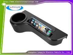 คาร์ทกอล์ฟ ที่นั่งหลังรองแขน พร้อมตัวถือถ้วยและตัวถือโทรศัพท์