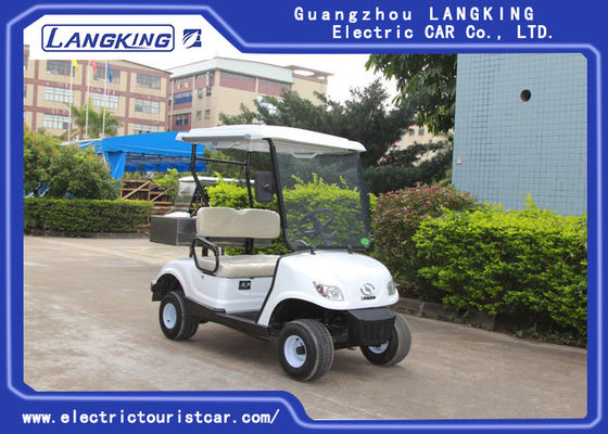 ประเทศจีน รถกอล์ฟไฟฟ้าขนาดเล็กสำหรับ 2 ท่านพร้อมรถกอล์ฟ Buggy น้ำหนักเบาพร้อมกล่องสินค้า ผู้ผลิต