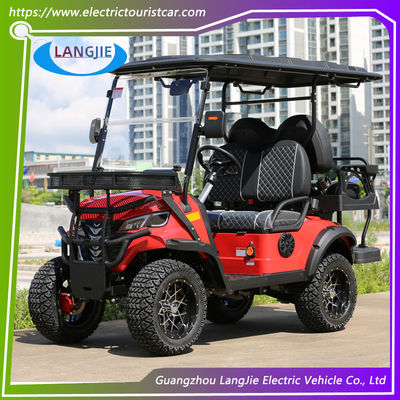 คุณภาพ  4 Wheel Electric Golf Cart 4 Seats Resort Car AC Motor Electric Car Tour for Hotel โรงงาน