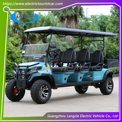 ราคาดี 24km / H 6 ที่นั่งรถยนต์ไฟฟ้า, Electric Club รถกอล์ฟ 48V / 3KW พร้อมถัง Y065 ออนไลน์
