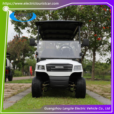 ราคาดี 6 Seater Electric Golf Car With 70-80km Range Robotic Welding Chassis And Hydraulic Brake System ออนไลน์