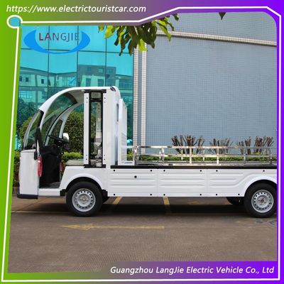ราคาดี 72V 7.5KW AC Motor Electric Luggage Cart With Cargo Box And 2 Seater Golf Cart ขาวสําหรับโรงแรม ออนไลน์