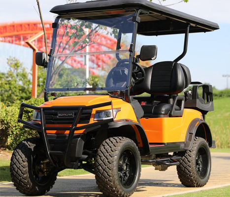 ราคาดี Electric Golf Cart With 30% Gradeability AC Motor And Hydraulic Brake For Golf Courses And Tourist Resorts ออนไลน์