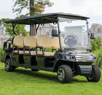 ราคาดี 8 Seats Electric Golf Cart With 48V Battery And 30% Gradeability For Golf Courses And Tourist Resorts ออนไลน์