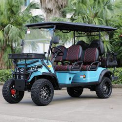 ราคาดี Luxury 6 Seater Electric Golf Cart with 72V/48V Lithium Battery 40km/h Max Speed and 80km Range ออนไลน์
