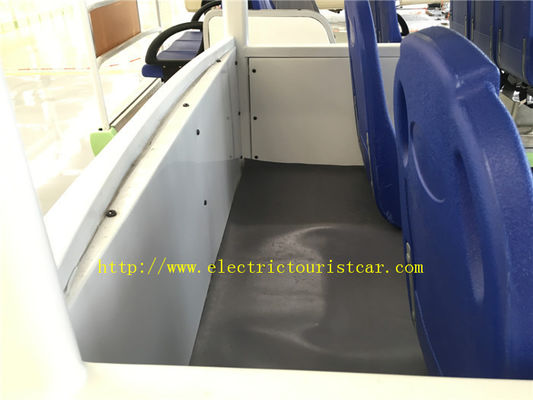 สีขาว 48 แรงดันไฟฟ้ารถกอล์ฟไฟฟ้าขับเคลื่อนรถยนต์ไฟฟ้าสี่ล้อพร้อมประตู