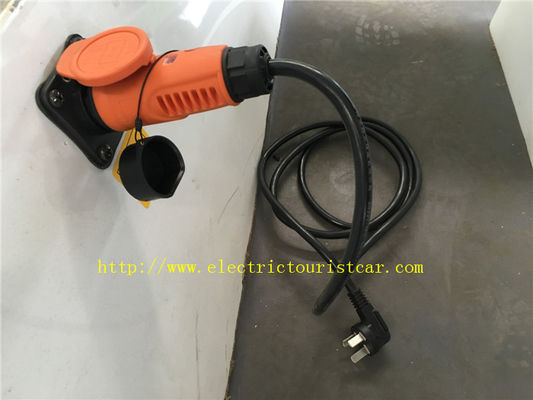 รถรีสอร์ท 5 คน รถบัสท่องเที่ยวแบบไฟฟ้า มอเตอร์ไฟฟ้า 48v RWD Drive