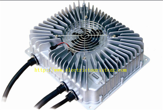 รถท่องเที่ยวไฟฟ้า 11 ที่นั่ง สีฟ้า สนามบิน รถรีสอร์ท พร้อมเครื่องชาร์จความถี่สูง