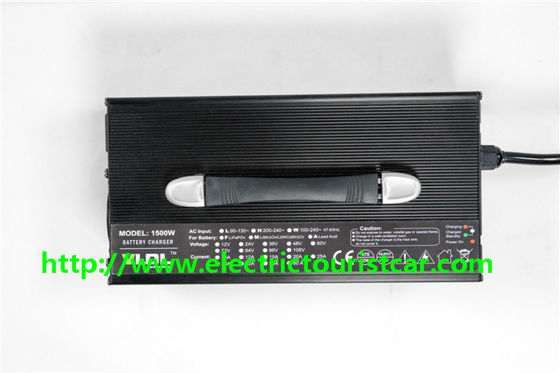 เครื่องชาร์จแบตเตอรี่รถกอล์ฟอัจฉริยะ 25 แอมป์สมาร์ทชาร์จรถกอล์ฟ 48 โวลต์