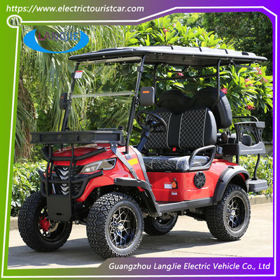 Off Road Street Legal 48V แบตเตอรี่ อิเล็กทริก โกลฟ คาร์ บุ๊กกี้ 4 และ 6 ที่นั่ง