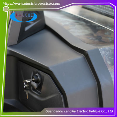 รถกอล์ฟไฟฟ้าจีน Custom สะดวกสบาย รถกอล์ฟไฟฟ้าหรู สําหรับสนามบินปาร์ค