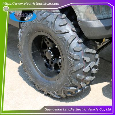 สามารถปรับเปลี่ยนได้ 4 ที่นั่งรถไฟฟ้า คลับรถยนต์ Mini Off Road การล่ารถกอล์ฟไฟฟ้า CE