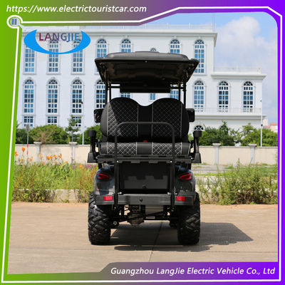 โรงงาน 48V 4 ที่นั่ง รถกระบะไฟฟ้า รถกอล์ฟไฟฟ้า กับแบตเตอรี่กรด鉛