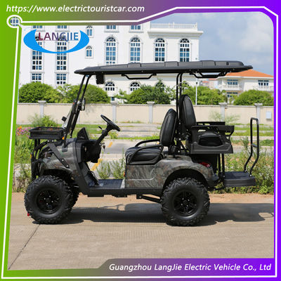 ขายปลีกรถกอล์ฟไฟฟ้า 4 ที่นั่ง รถกอล์ฟไฟฟ้าขนาดเล็ก 48V AC MOTOR