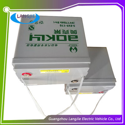 6 V 170AH แบตเตอรี่แห้ง สําหรับทนทานการสวมใส่ คลับพาณิชย์รถรถไฟฟ้ารถกอล์ฟ