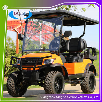 ราคาดี AC Motor Electric Club Car 4 ที่นั่ง คาร์ทกอล์ฟ มีความสามารถในการก้าวขึ้น 30% ออนไลน์