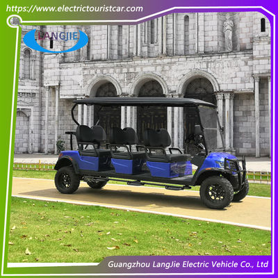 รถล่าไฟฟ้า 6 ที่นั่ง พร้อมมอเตอร์ AC 5KW และ CE การผจญภัยและกิจกรรมกลางแจ้ง