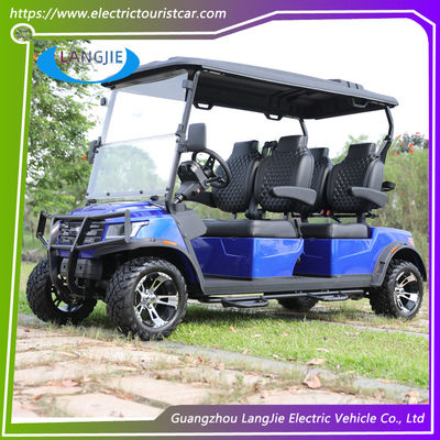 4 ล้อขับเคลื่อน รถโดยสารไฟฟ้า 4 ที่นั่ง AC Motor Model Golf Cart