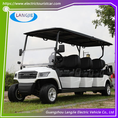 4 ล้อ AC Motor Buggy กอล์ฟการ์ท กับแบตเตอรี่แห้ง 48V 8 ผู้โดยสาร กอล์ฟการ์ท สําหรับโรงแรม