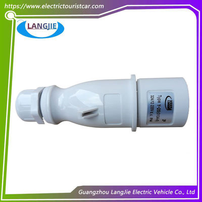 บุ๊กกี้ กอล์ฟ คาร์ท ชาร์จพล็อก Y-20 013A-6 IP44 2P สําหรับคาร์ทกอล์ฟ Marshell และรถบัสทัวร์