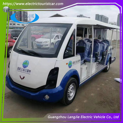 จําหน่าย รถไฟฟ้าทัวร์ 14 ที่นั่ง รถไฟฟ้า 72V รถบัสทัวร์ไฟฟ้า สําหรับรีสอร์ท