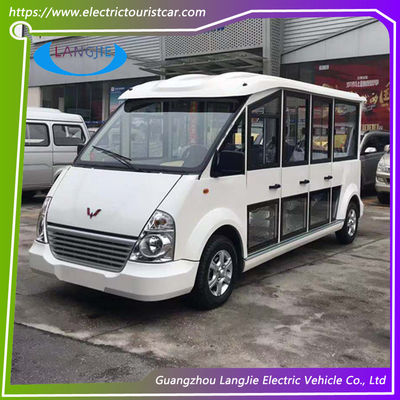 10 ที่นั่ง รถไฟฟ้า ทัวร์ แบตเตอรี่ 72V ไม่มีการบํารุงรักษา รถไฟฟ้าท่องเที่ยวสําหรับรีสอร์ท