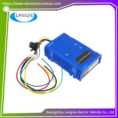 กระบวนการปรับปริมาตรแรงกอล์ฟสเตป-ดาวน์ ลด 36V/48V เป็น 12V 350W 30A DC Converter กับไฟฟ้าคู่