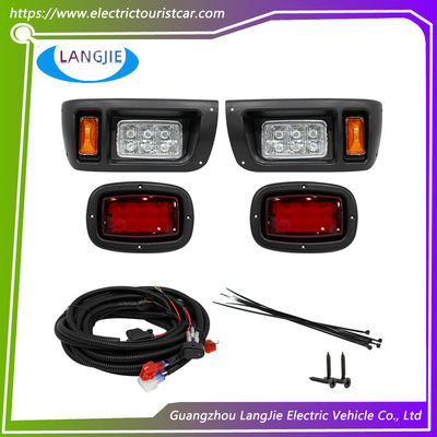 อะไหล่รถกอล์ฟไฟฟ้า 12V LED Light Kit ไฟหน้าและไฟท้ายสําหรับรถคลับ DS 1993-Up # 101988001