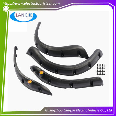 คาร์ทกอล์ฟ หน้าหลัง Fender Flares สําหรับ EZGO RXV 2008-2015 ด้วยเครื่องจักรกลชุดของ 4