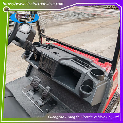 รถท่องเที่ยวไฟฟ้า 4 ที่นั่ง มอเตอร์ AC 5kw ระยะทาง 80 กิโลเมตร ผลงานสูงและทนทานสําหรับสนามกอล์ฟและรีสอร์ท