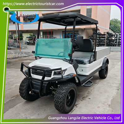 48V AC Motor Electric 2 Seater Golf Buggy แบตเตอรี่ทํางาน การรับรอง CE สําหรับลานจอดรถ