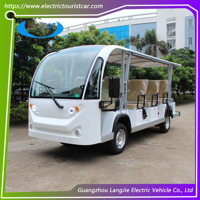 รถไฟฟ้า 4 ล้อ 14 ที่นั่ง รถบัสชมวิวไฟฟ้า 72V 7.5KW AC มอเตอร์แม็กซ์.ความเร็ว 30 Km/H