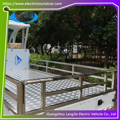 2 ผู้โดยสาร กอล์ฟ รถขนส่งอาหาร การบรรทุก 900kgs AC มอเตอร์ไฟฟ้า รถขนส่งสินค้าสําหรับโรงงาน