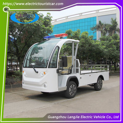 900KGS รถขนส่งไฟฟ้า 2 ที่นั่ง โรงแรม รถกระบะ รถแบตเตอรี่แห้ง 48V สําหรับจอดรถ
