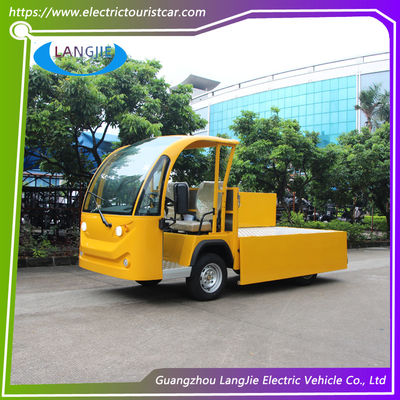 รถกระบะไฟฟ้า AC Motor Controller 2 ที่นั่ง สนามบิน รถกระบะไฟฟ้า สําหรับที่จอดรถ
