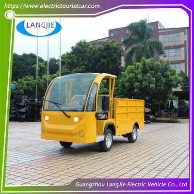 5KW รถไฟฟ้าสองที่นั่ง AC 48V มอเตอร์รถกระเป๋าเดินทางไฟฟ้าสําหรับรีสอร์ท