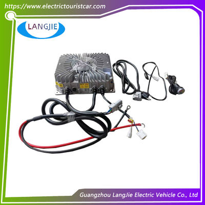 เครื่องชาร์จแบตเตอรี่สําหรับนักท่องเที่ยวรถบัส 72V 25A กอล์ฟการ์ท
