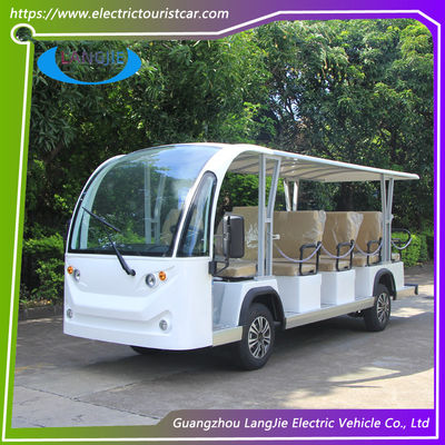 4ล้อ 14 ที่นั่ง รถโดยสารไฟฟ้า 72V 7.5kw แอคมอเตอร์สําหรับจอดรถ