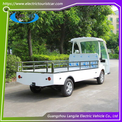 2 ที่นั่ง แบตเตอรี่ขับเคลื่อนรถเข็นกระเป๋าเดินทางไฟฟ้า AC มอเตอร์ 48V ระบบควบคุมสําหรับโรงงาน