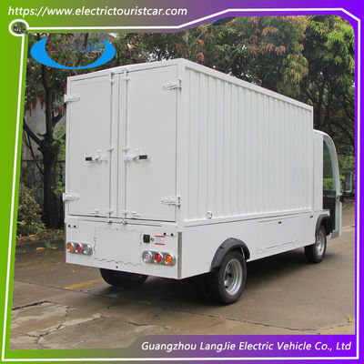รถบรรทุกสินค้า รถกระเป๋าสะพายสินค้าไฟฟ้า 72V/7.5KW AC มอเตอร์อุปกรณ์สาธารณะ รถรับส่งไฟฟ้า